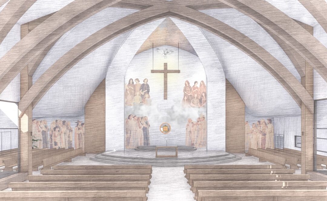Estado de las obras del Nuevo Templo