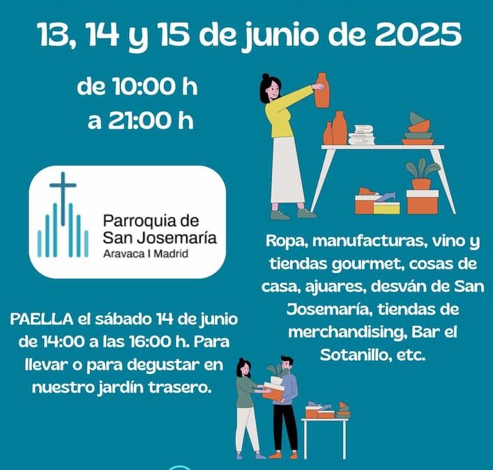 Rastrillo –  13, 14 y 15 de junio