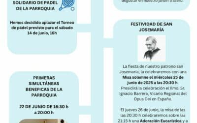 Fiestas Patronales San Josemaría