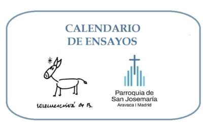 Calendario de Ensayos