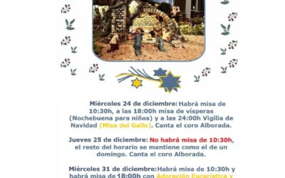 Horarios de Navidad 2025