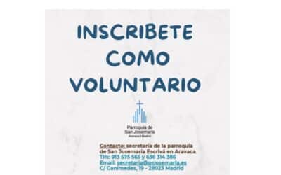 Inscríbete como voluntario – código MAD-4HUTY