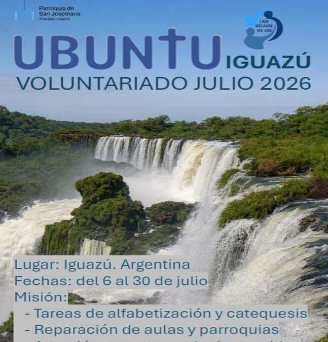 Voluntariado en Iguazú – julio de 2026