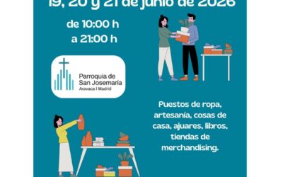Rastrillo –  19, 20 y 21 de junio