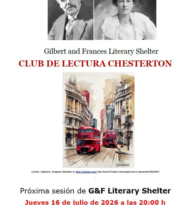 Sesión de julio del club de lectura