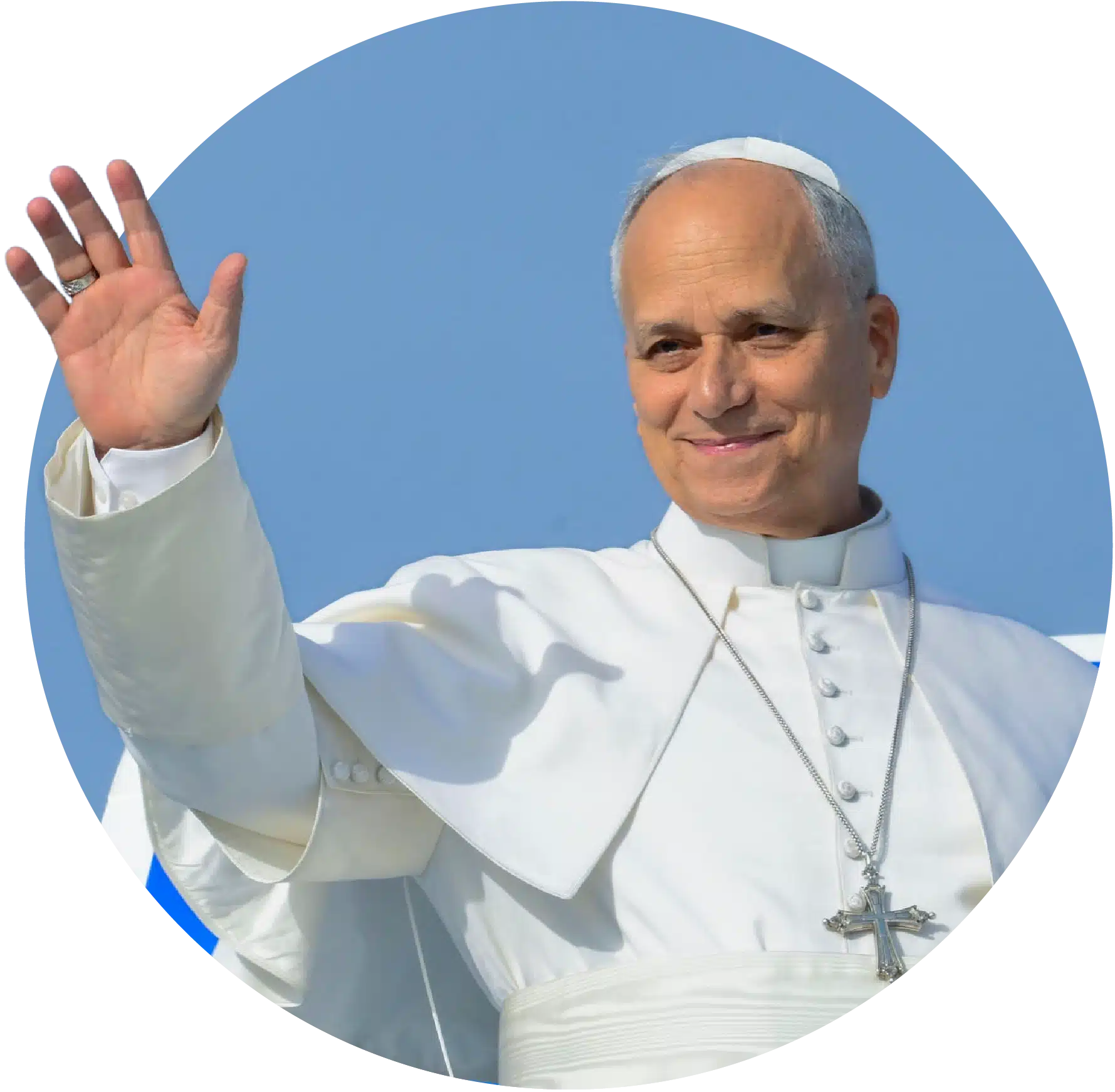 Papa León XIV durante su visita a Madrid en junio de 2026
